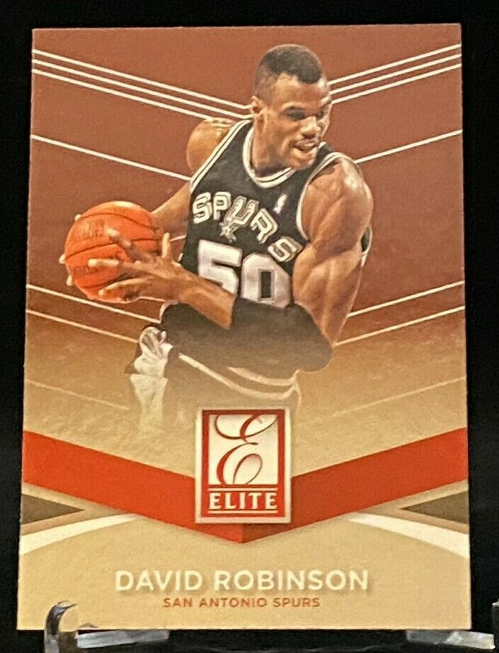 2014-15 Panini Donruss Elite #98 David Robinson San Antonio Spurs