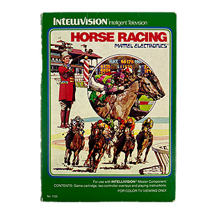 Horse Racing | Mattel Electronics Intellivision | OVP Anleitung + 2 Karten