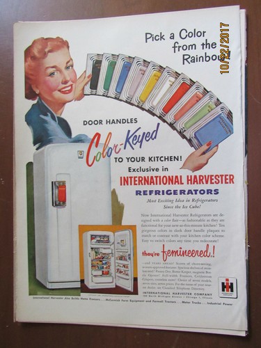 international harvester refrigerator door handle