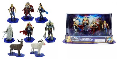 Disney Thor: Love and Thunder Deluxe Figure Set of 8 NIB | eBay