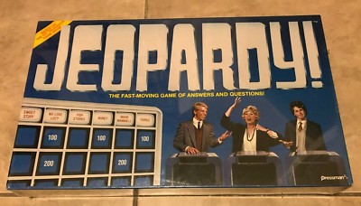 Vintage 1986 Jeopardy Game Pressman NEW factory sealed