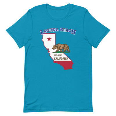 Laguna Beach California Home Town Pride Native City-State Souvenir Tee T-Shirt