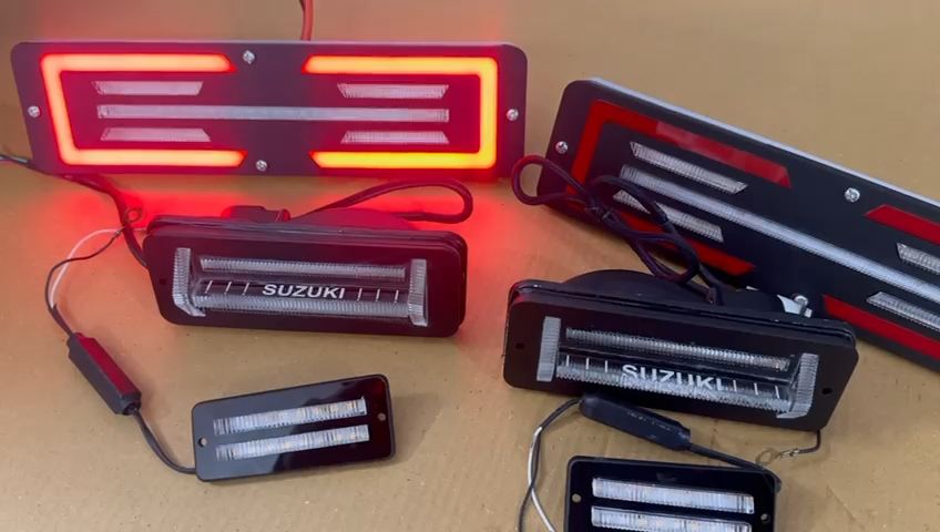 Suzuki Samurai Sierra SJ413 SJ410 LED Tail Lights,Indicators,Front Bumper FD Suzuki Samurai Sierra SJ413 SJ410 LED Tail Lights,Indicators,Front Bumper FD