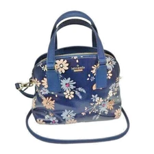 Kate Spade New York Cameron Street Lottie Small Saffiano Leather Satchel In Navy