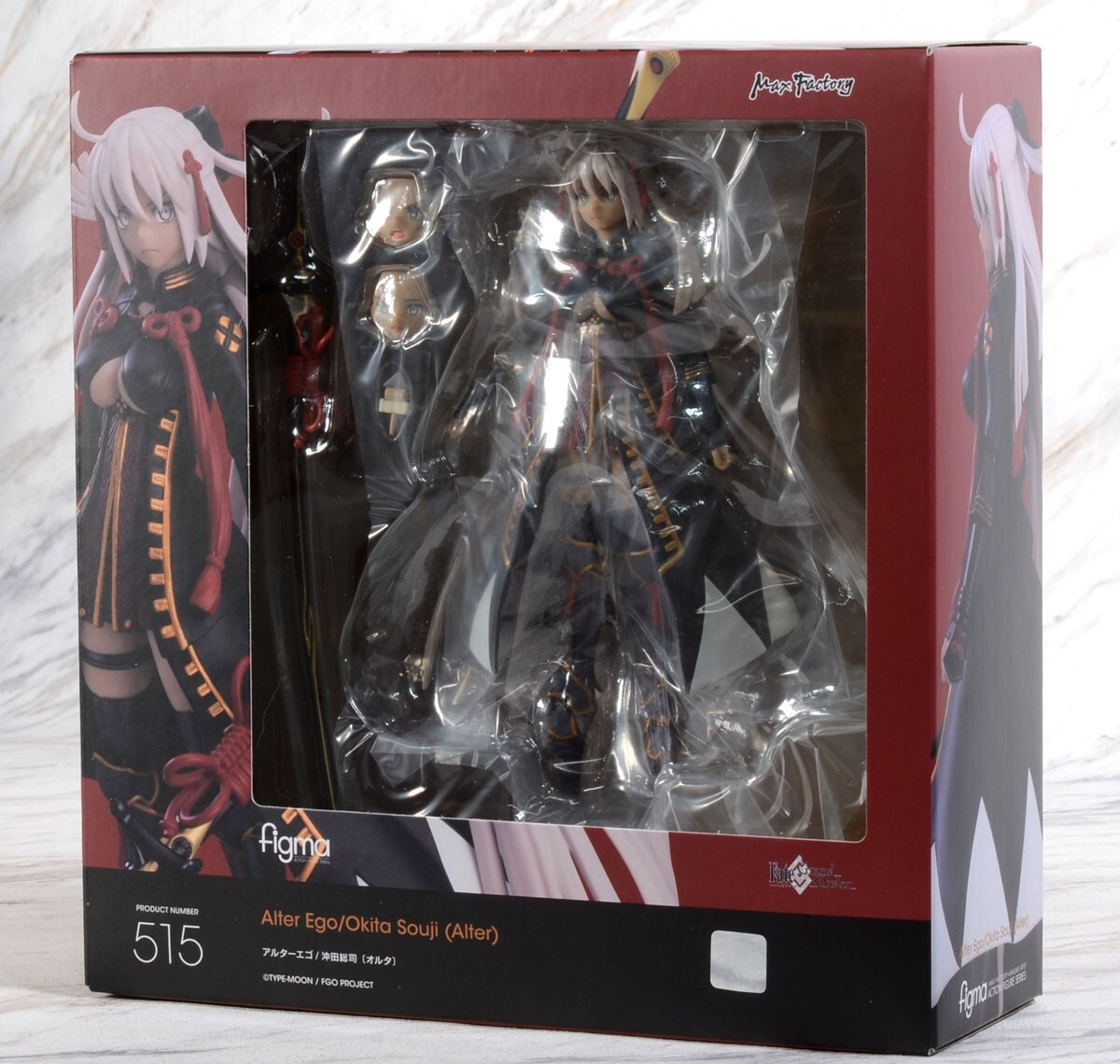 Figma 515 Fate Grand Order Alter Ego/Souji Okita figure Max