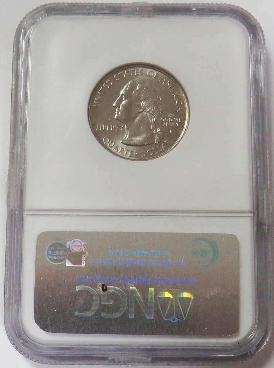 2005 P REVERSE DIE BREAK 4:00 MINT ERROR WEST VIRGINIA STATE