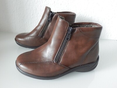 Semler ankle boots brown wide H size 33