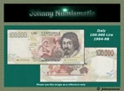 Italy 100.000 Lire 1998 UNC consecutive
