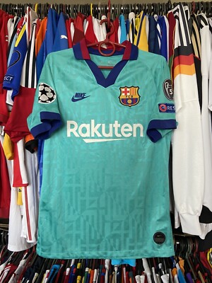 BARCELONA 2019 2020 THIRD SHIRT JERSEY NIKE AT0029-310 sz S MEN
