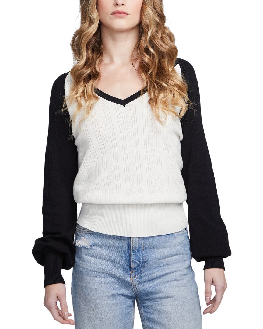 Женская толстовка Chaser Starlette Pointelle из трикотажа в рубчик Blackheart