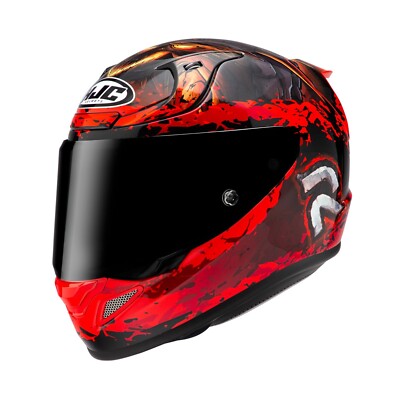 HJC RPHA12 Diablo Blizzard Limited Edition Full Face Motorcycle Motorbike Helmet