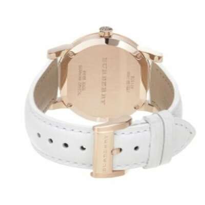Brand New Burberry BU9130 The City 34 mm Rose Tone Stainless  display picture 1