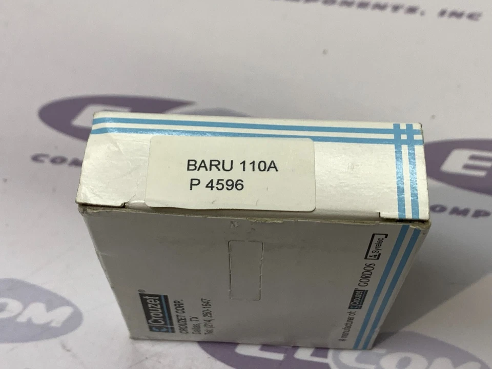 Crouzet Syrelec BARU110A timing relay 110V 110/24V Coil BARU - Image 4 of 4