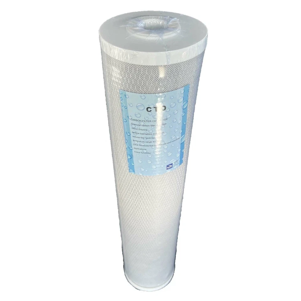 20" Jumbo Filter Set - Sediment + Kohleblock + GAC Big Blue Wasserfilter RO - Bild 2 von 4