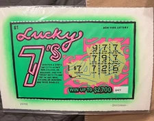 SNOEMAN - LUCKY 7'S - HANDMADE SCREEN PRINT