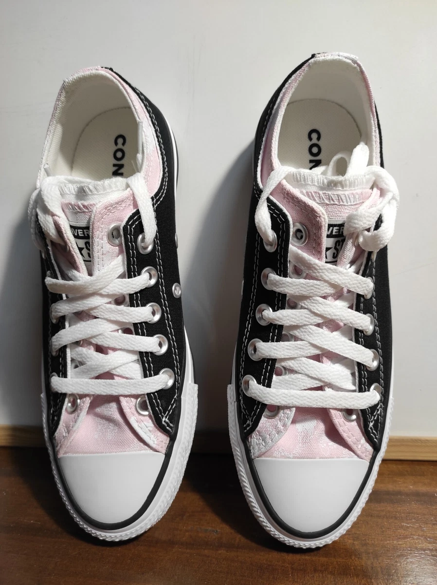 Zapatillas Converse Mujer Negras Rosas Talla 37 NEW eBay