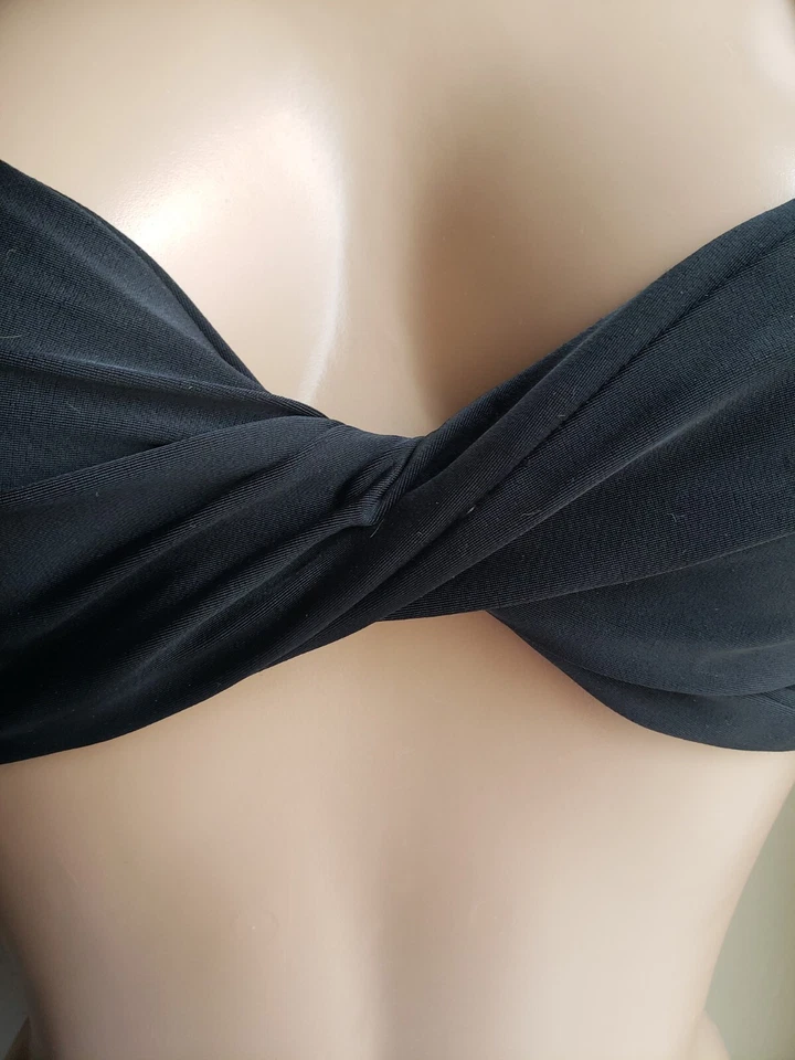 Gap Body Twist 前比基尼上衣 32C 黑色 — 第 4/4 张图片