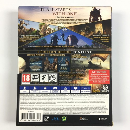 Assassin's Creed Origins PS4 / Deluxe Edition Complet / Jeu Sur Playstation 4 - Picture 2 of 6