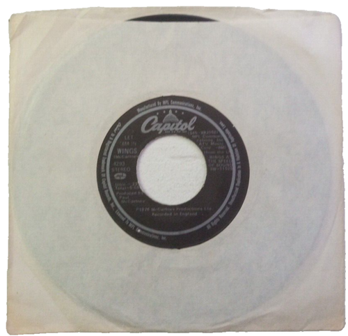 Wings, Let 'em In / Beware My Love, 7 inch, Vinyl, 45 Rpm, Record, Classic Rock - Bild 1 von 9