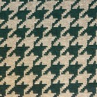 Chenille Hunter Green hounds tooth Upholstery Drapery fabric by yard 54” Wide