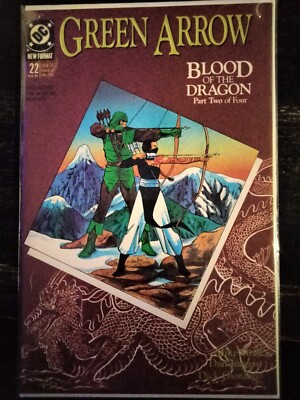 DC Comics Green Arrow Vol. 2 #22 1988 Mike Grell Near Mint