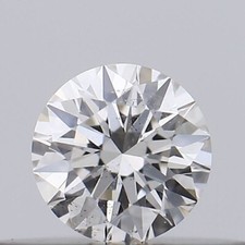 0.17 Ct I/SI Grade GIA Certified Natural Setting Diamond Loose Round Cut 3 MM 1013.00 per carat