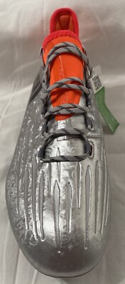 Adidas X FG Techfit Firm Ground Orange/Silver Soccer Cleats S79537