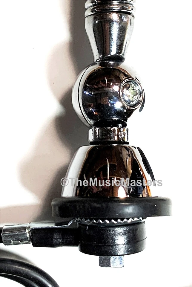 Spring Loaded Stainless Steel Ball Base Universal Antenna Car Audio Stereo Radio - Image 3 of 4