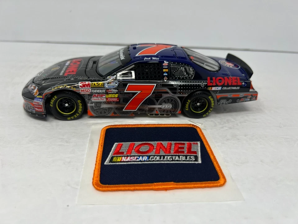 Lionel Racing Nascar #7 Josh Wise Lionel Nascar Coleccionables Impala 1:24 Diecast Foto 4 de 4