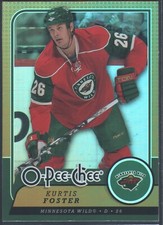 Kurtis Foster Rainbow Card 482 2008-09 O-Pee-Chee Hockey