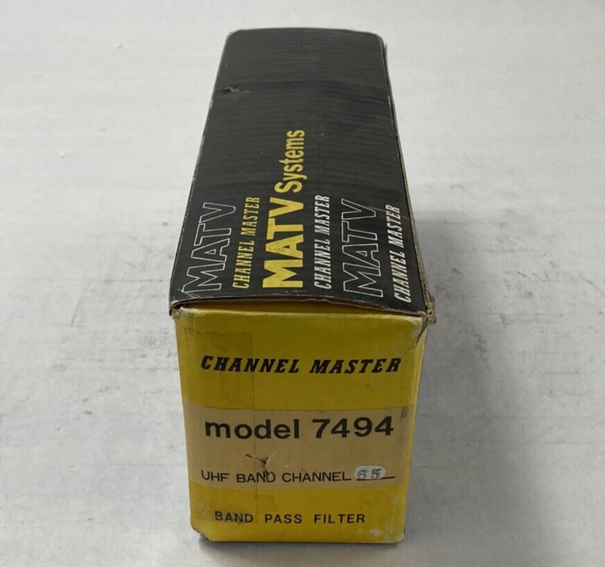 Channel Master MATV Systems Model 7494 Band Pass Filter UHF Band Channel 65 - Image 4 of 4