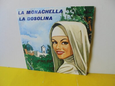 SINGLE 7'' - FRANCO TRINCALE E MONICA - LA MONACHELLA - LA DOSOLINA