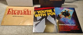 Faxanadu - (NES, 1989) *CIB w/ Poster + Case Protector* VGC* Tested! VINTAGE!