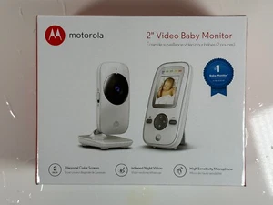 Motorola Digital Video Baby Monitor Camera 2" Color Display 2.4 GHz MBP481