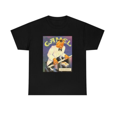 1991 Camel Joe at the Piano T-Shirt Short Sleeve