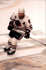 PF40 2001 Original Photo ALEXEI ZHAMNOV CHICAGO BLACKHAWKS NHL ICE HOCKEY CENTER