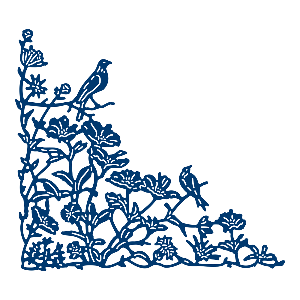 Tattered Lace Birds & Buttercups Craft Cutting Die -TLD0643 - FREE UK P&P