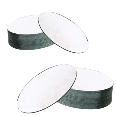 20PCS Mirror Women Make Up Use Mirror Mini Unfinished Mirror Lens for