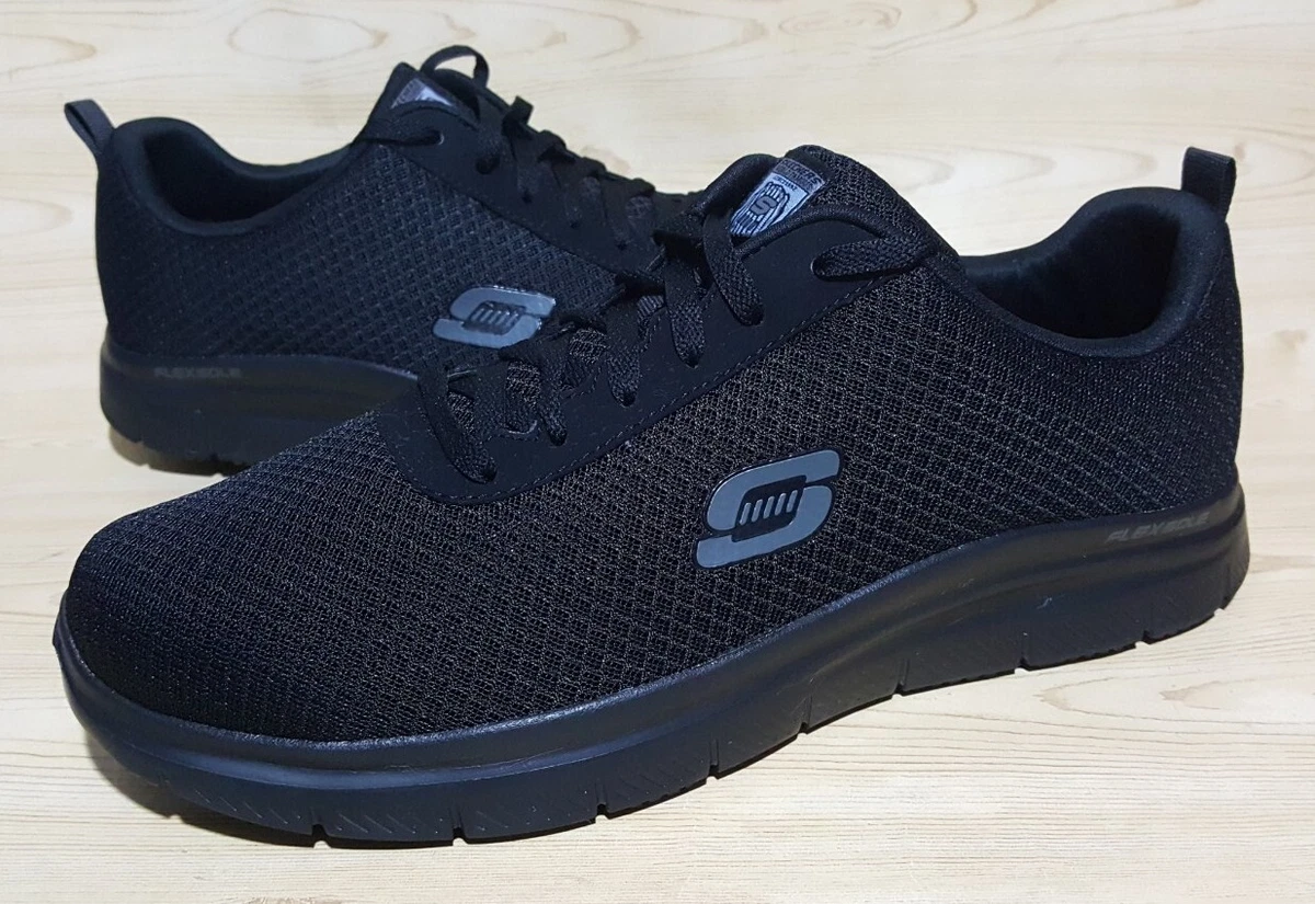 Skechers men's flex advantage bendon best sale work shoe