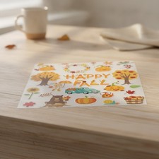 50Pcs Fall Bulletin Board Decorations Set Tha...
