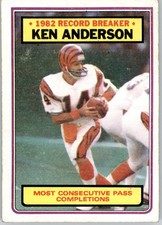 Ken Anderson - 1983 Topps - #1 - Football