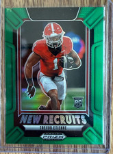 2025 PANINI PRIZM DRAFT PICKS NEW RECRUIT #24 TREVOR ETIENNE GREEN PRIZM