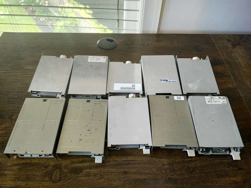 Amiga 500 Disk Drives - 10 - Batch 2 - Spares Or Repair