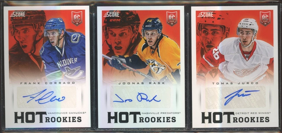 2013-14 Score Base & Hot Rookie Signatures Autograph Lot Of 12 Cards - Image 3 of 4