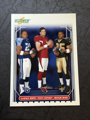 LenDale White, Matt Leinart, Reggie Bush #330 — 2006 Panini Score football card