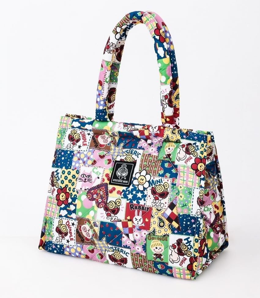 HYSTERIC MINI SQUARE BAG & SACOCHE BOOK SCRAP PATCHWORK ver. Japan 
