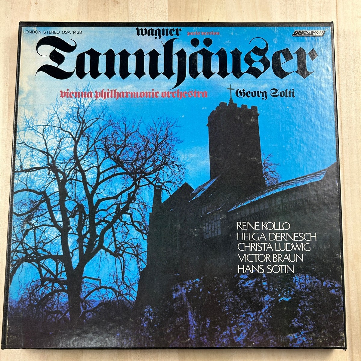 Wagner Tannhäuser Georg Solti Vienna Philharmonic Orchestra London