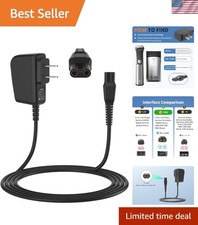 15V Charger Cord Compatible with Philips Norelco Shavers Beard Trimmers