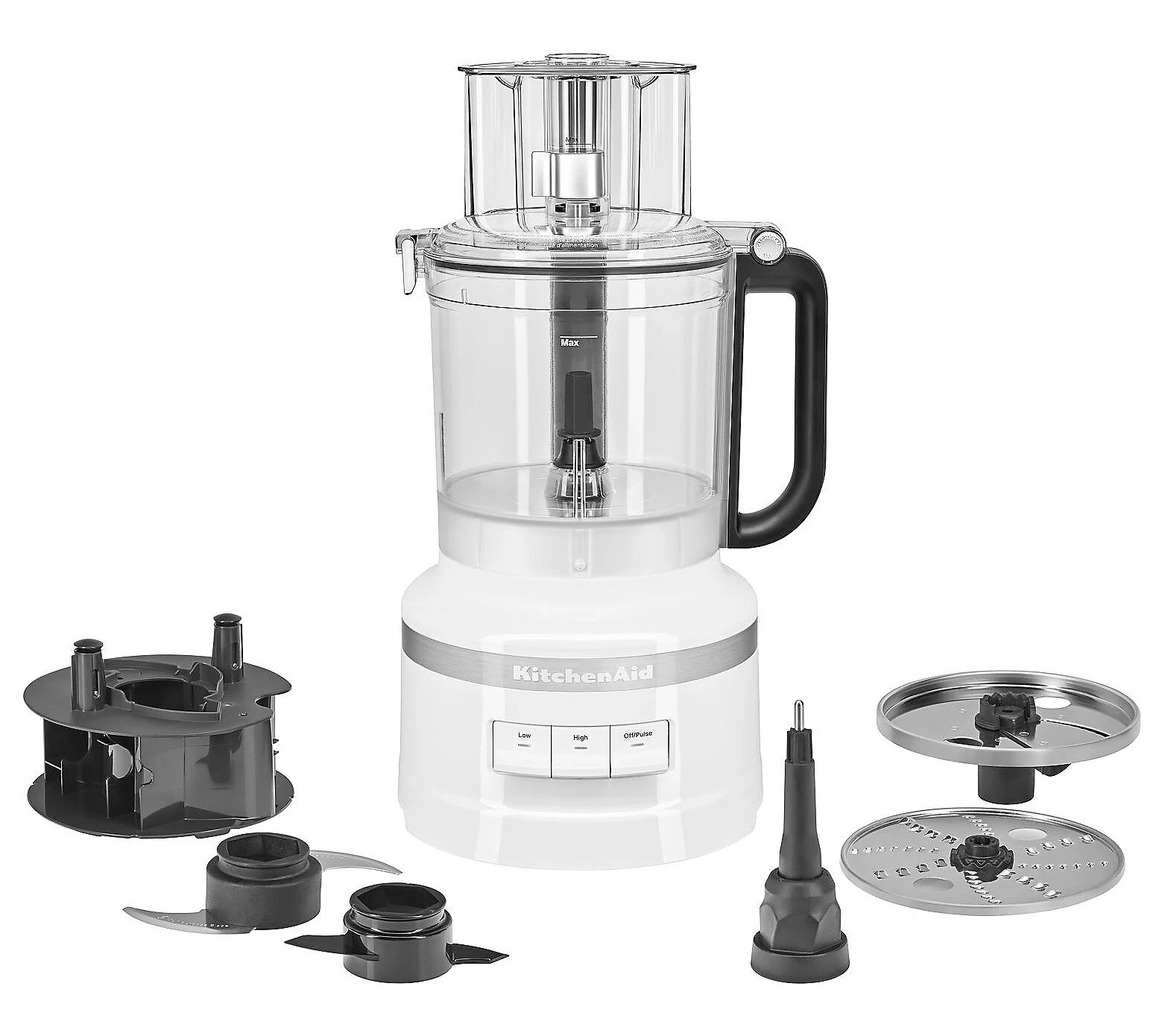 KitchenAid 13-Cup Food Processor, White