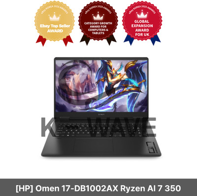 [HP] Omen 17-DB1002AX Ryzen AI 7 350 (32GB/512GB/RTX5070/Win11Home)